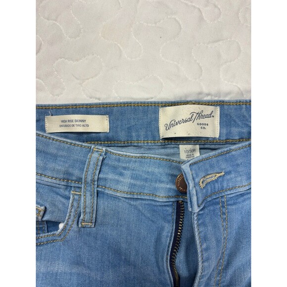 Universal Thread High Skinny Blue Jeans Size 10 - Picture 3 of 5